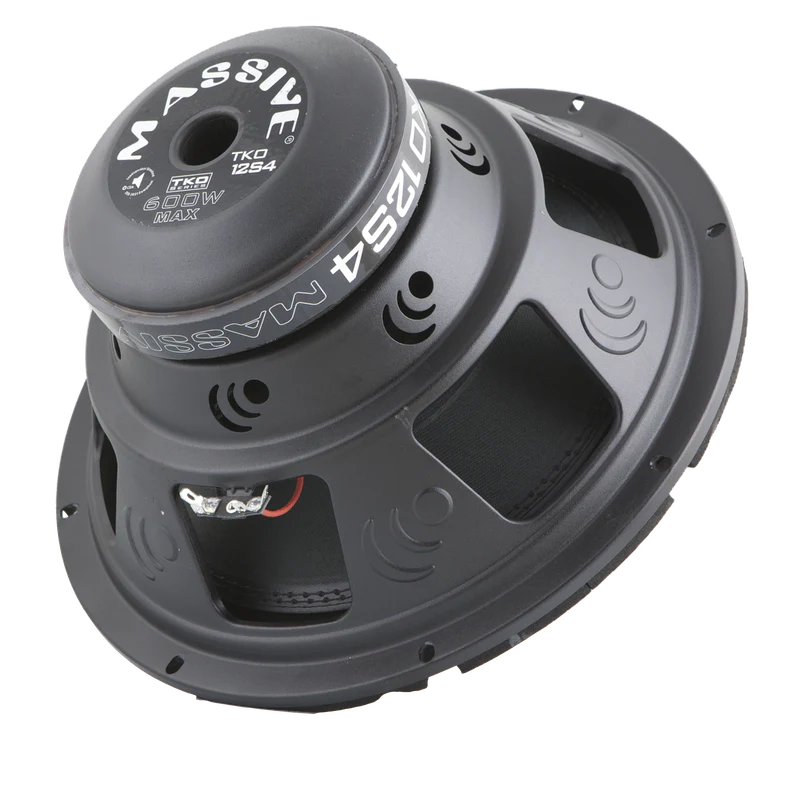 Massive Audio - TKO12S4 - 12" 300 Watts RMS Single 4 Ohm Subwoofer image 2