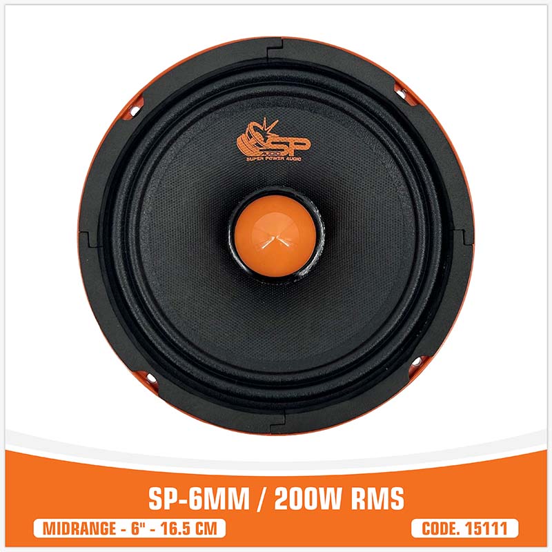 SP Audio - SP 6MM MIDRANGE EXTREME 6,5"/16,5CM 200W RMS image 3