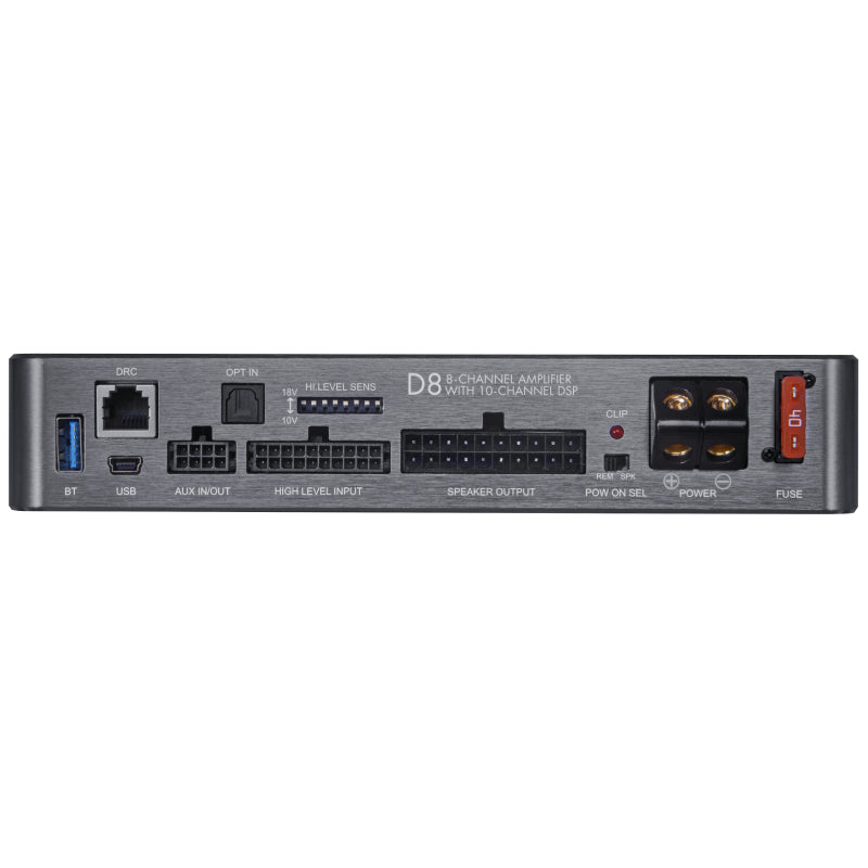 Musway - D8 - 8-Channel Full Range Class D Amplifier with10-Channel Digital Soun image 2