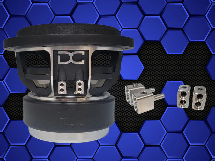 DC Audio - D8AWG-IN-SUB Dual 8 Awg inputs for subwoofer terminals image 1