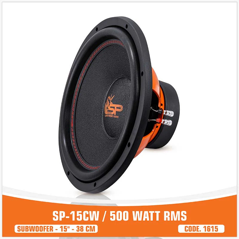 SP Audio - SP 15CW ENTRY LEVEL SUBWOOFER 15"/38CM 400W RMS image 3