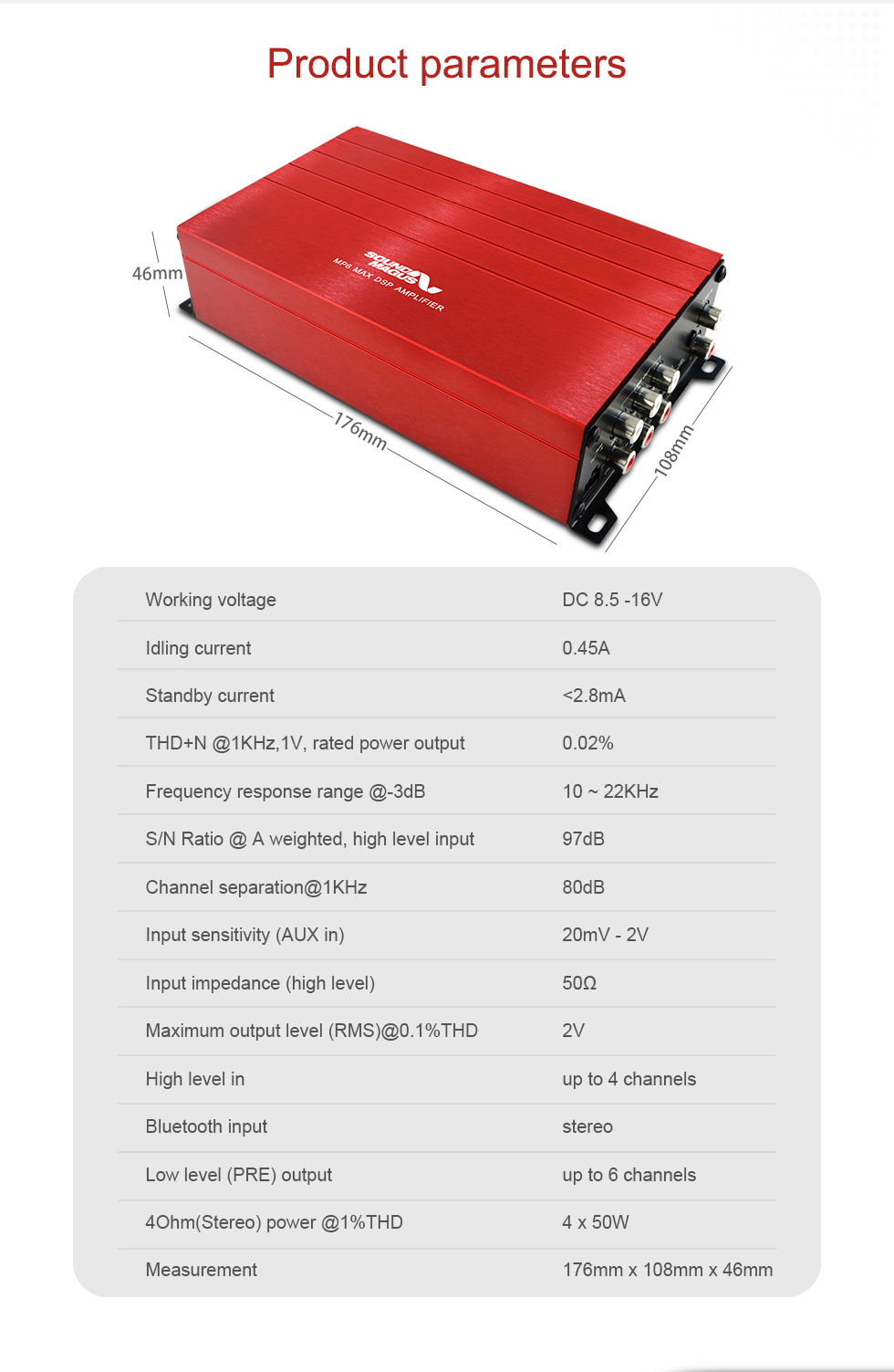 Sound Magus-MP6 MAX - DSP Amp image 1