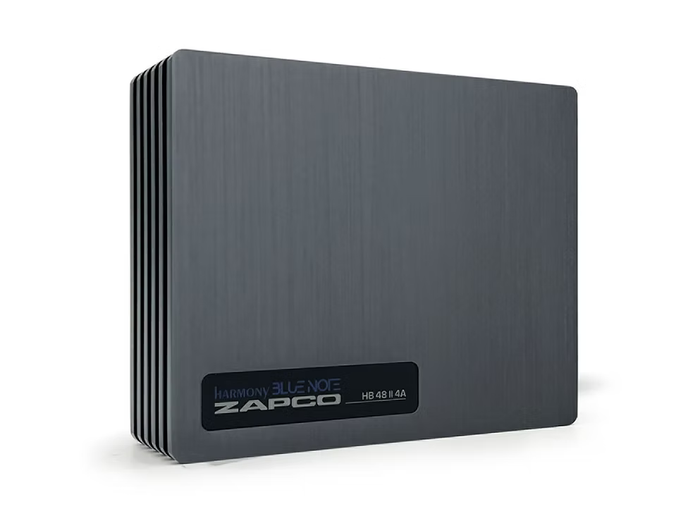 Zapco - HB 48 II 4A Integrated 8-Ch. DSP / 4-Ch. Class AB Amplifier