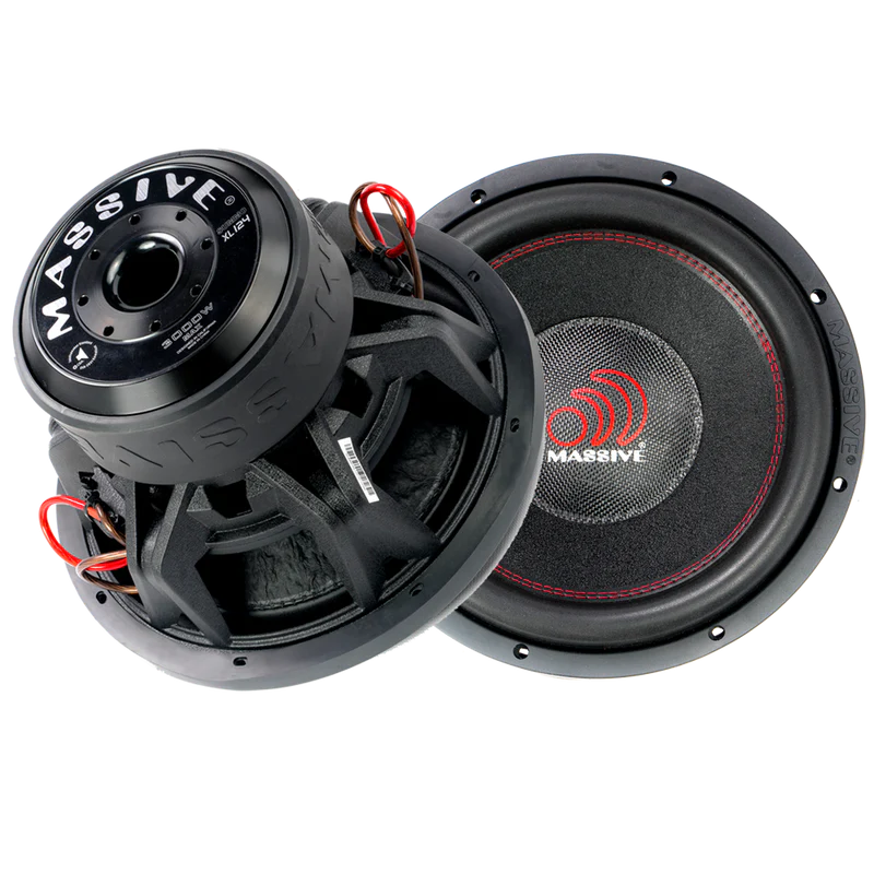 Massive Audio - SUMMOXL124 - 12" 1500 Watts RMS Dual 4 Ohm Subwoofer image 0