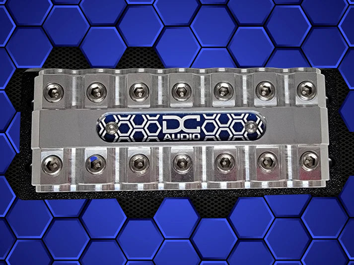 DC Audio -"LUCKY 7 " Machined Distro Block image 2