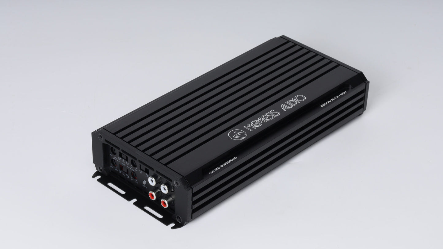 Nemesis Audio - MICRO-2800X4D - 2800W Max/1400W RMS 4-Channel Class D Amp image 4