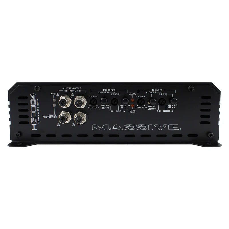 Massive Audio - H30004 - 750 Watts RMS x 4 @ 4 Ohm 4 Channel Amp image 2