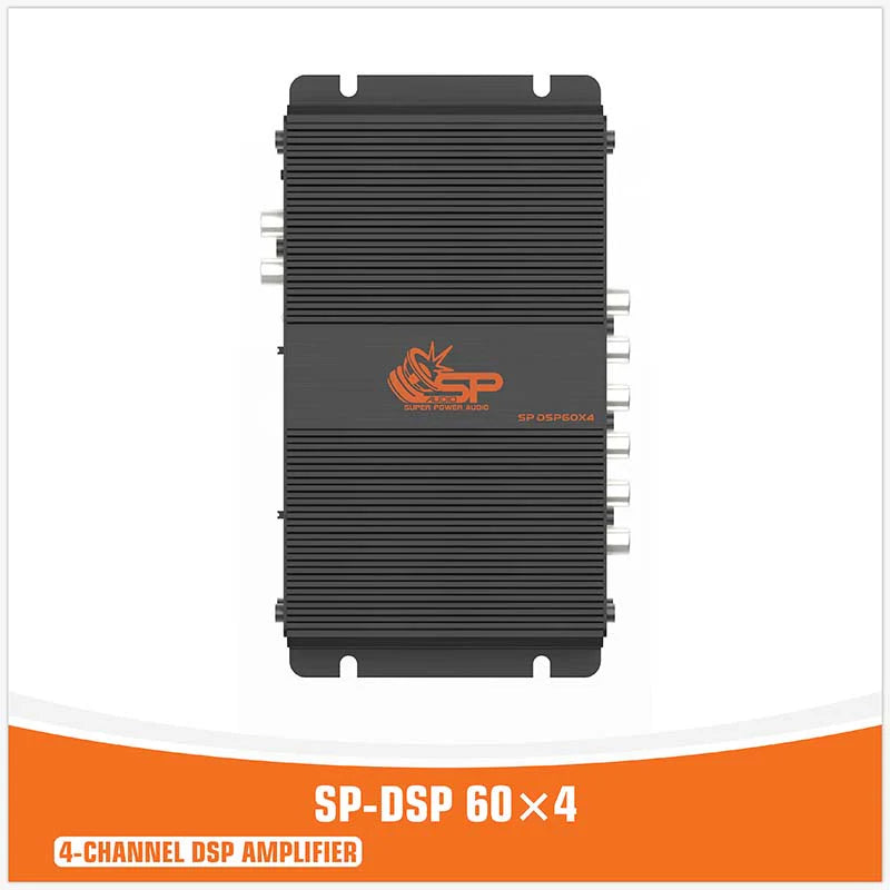 SP Audio - 60×4 DSP 4 Channel Amplifier