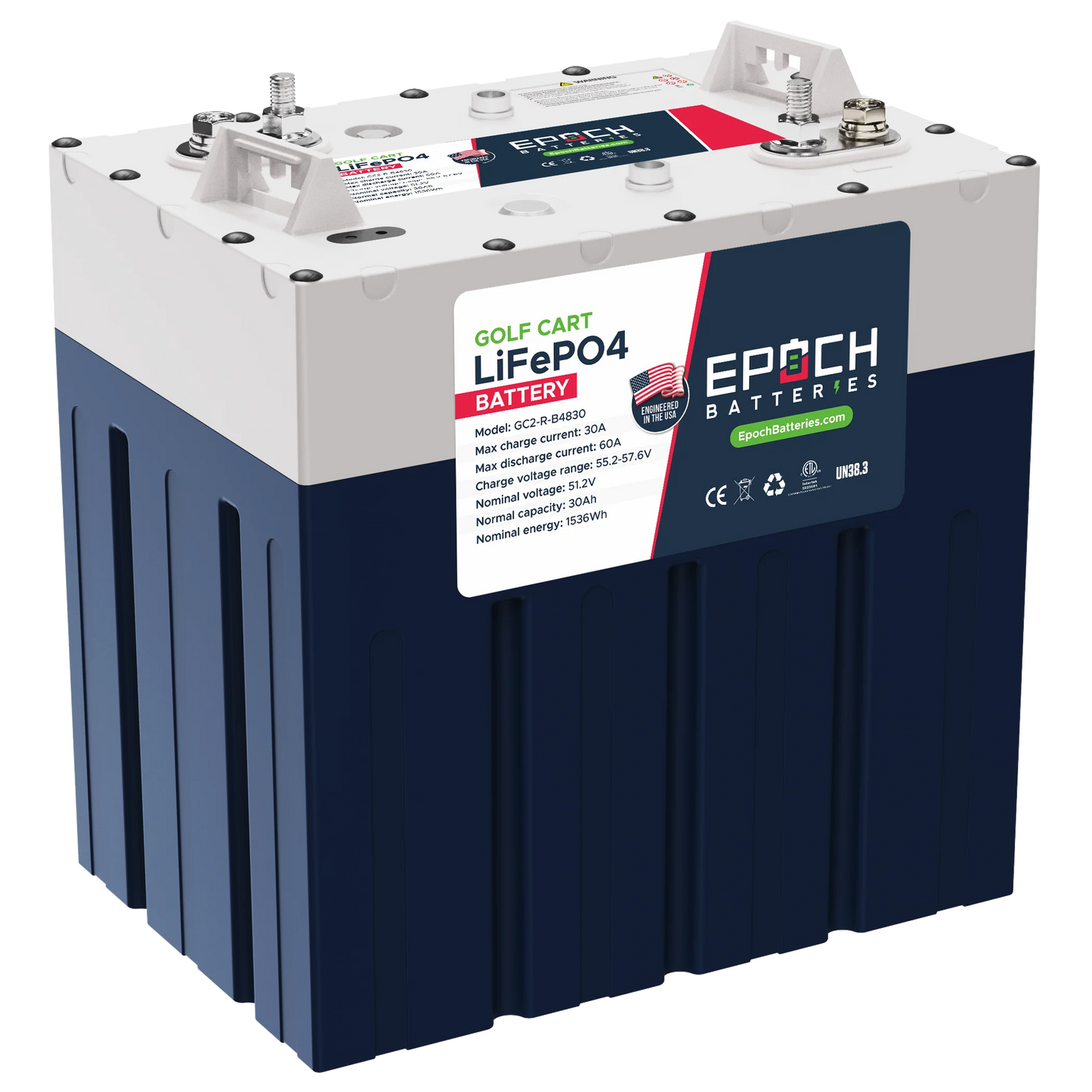 Epoch Batteries - 48V 60Ah Ryobi Electric Lawn Motor - Lithium Battery Kit image 3