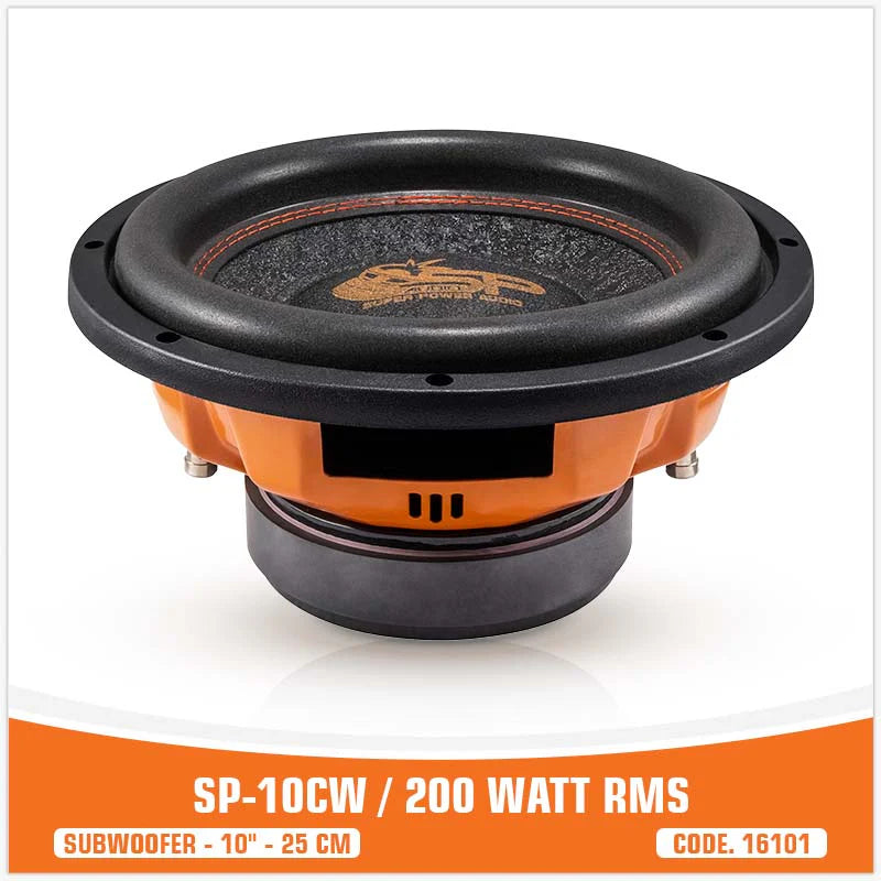 SP Audio - SP 10CW ENTRY LEVEL SUBWOOFER 10"/25CM 200W RMS image 3
