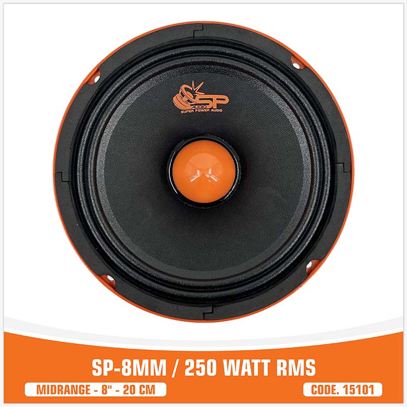 SP Audio - SP 8MM MIDRANGE EXTREME 8"/20CM 250W RMS image 2