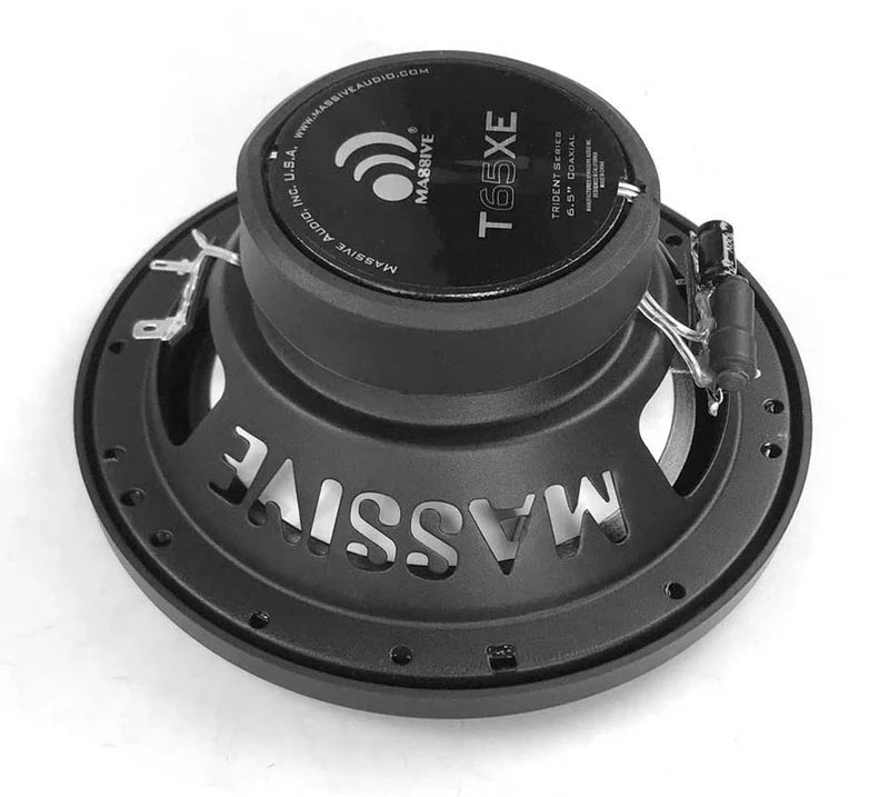 Massive Audio -T65XE - 6.5" 80 Watts Marine Coaxial LED Speakers (PAIR) image 2
