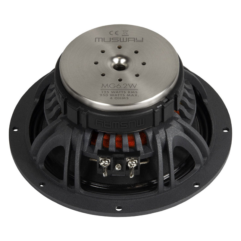 Musway - MG6.3A - 6.5" MG Series 125W RMS 4 Ohms, Active 3-way Component System image 1