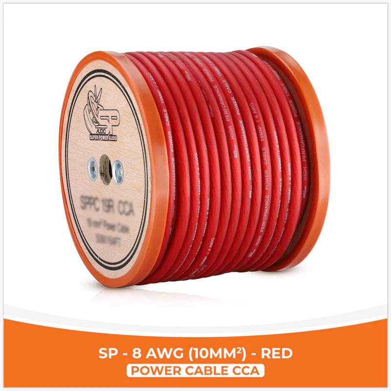 SP Audio - SP 8GA RED (50M/SPOOL) image 0