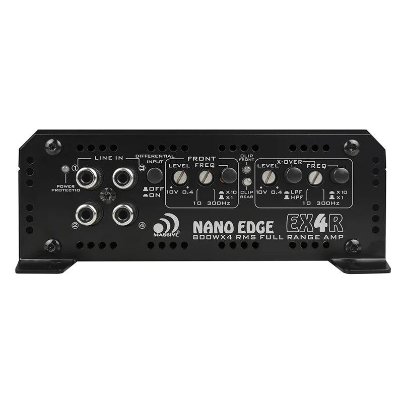 Massive Audio - EX4R - 800 Watts RMS x 4 @ 4 Ohm 4 Channel Mega Amp image 2