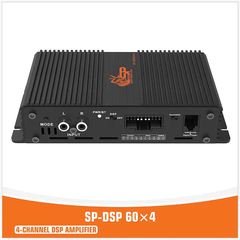 SP Audio - 60×4 DSP 4 Channel Amplifier