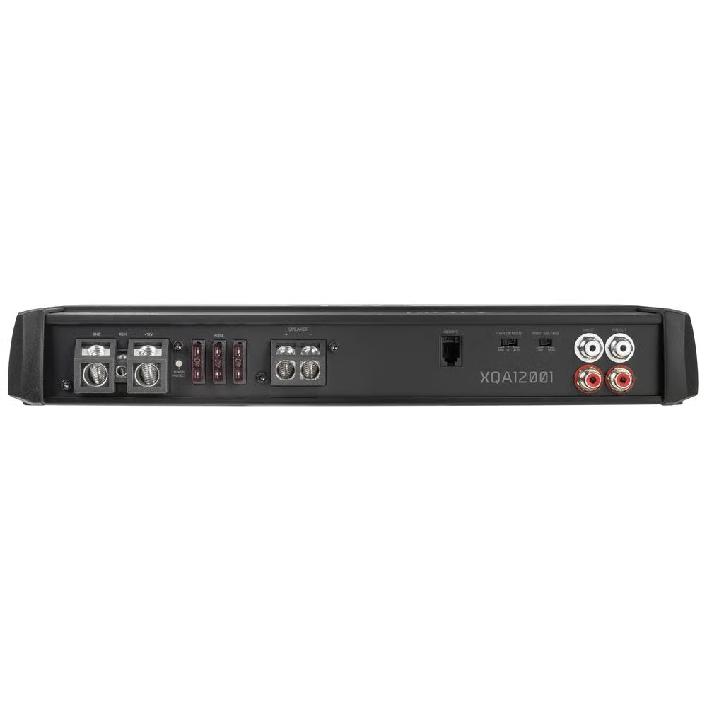 NVX 4-Channel & Mono Amp with Upgrade Kit + Capacitor Includes 4 ch Amp, 1200W Mono Amp, Amp kit, 2ch rca, 4ch rca, Speaker Wire, Big 3 kit, Capacitor