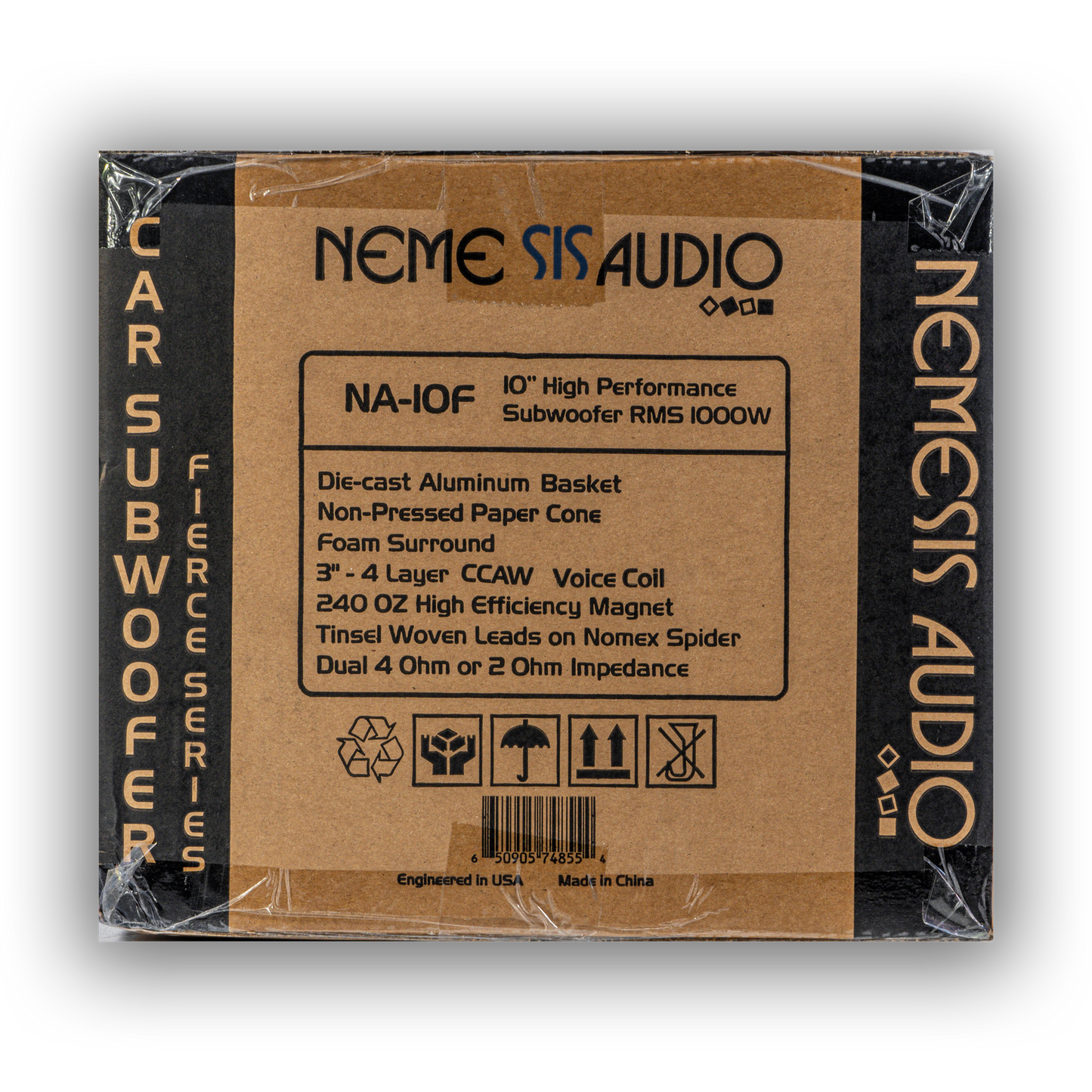 Nemesis Audio - NA-10F - 10″ High Performance 1000W RMS Dual Voice Coil 4-Ohm image 4