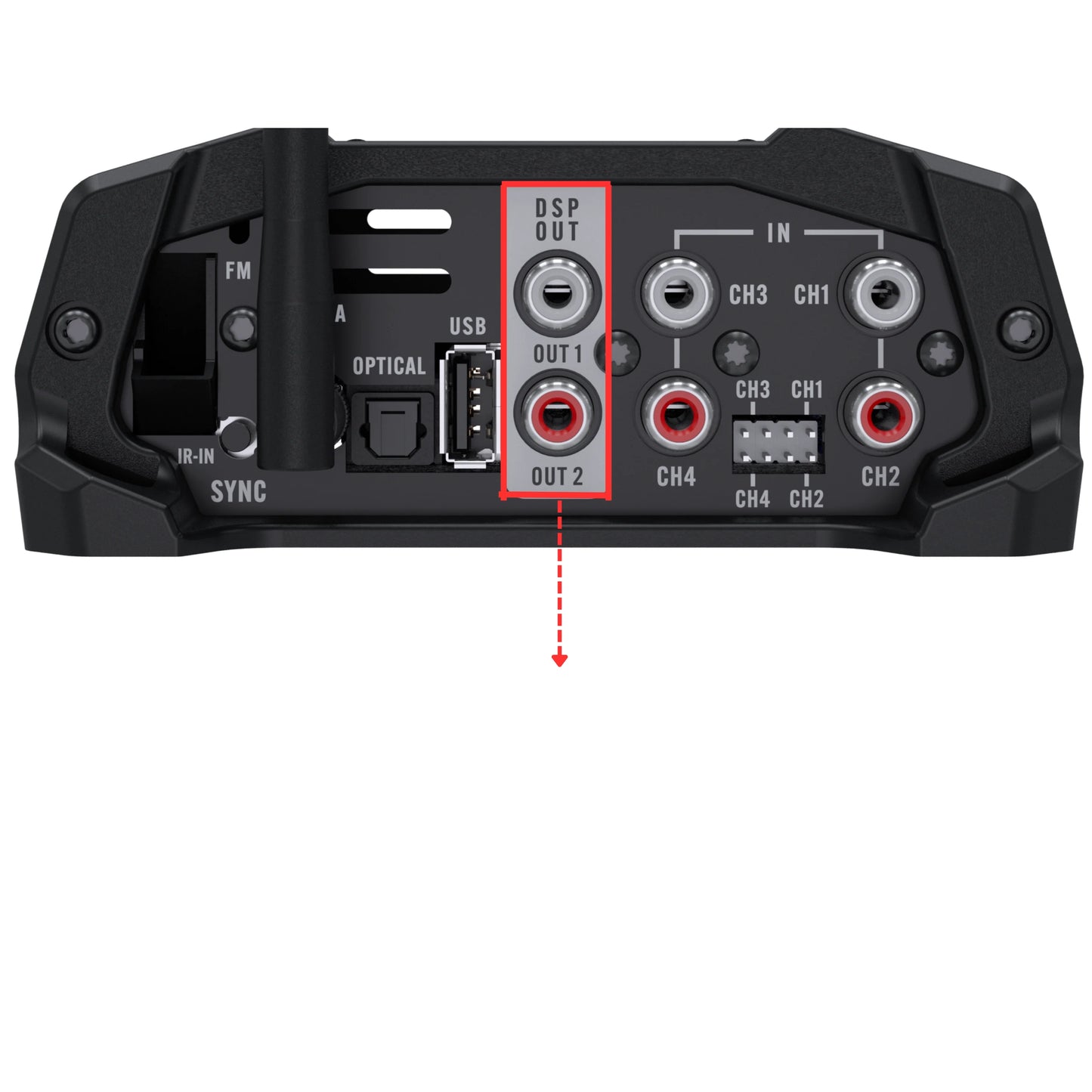 Stetsom - High Line DSPLAYER 400.4 - DSP Amp, Bluetooth, FM Radio,App Control image 5