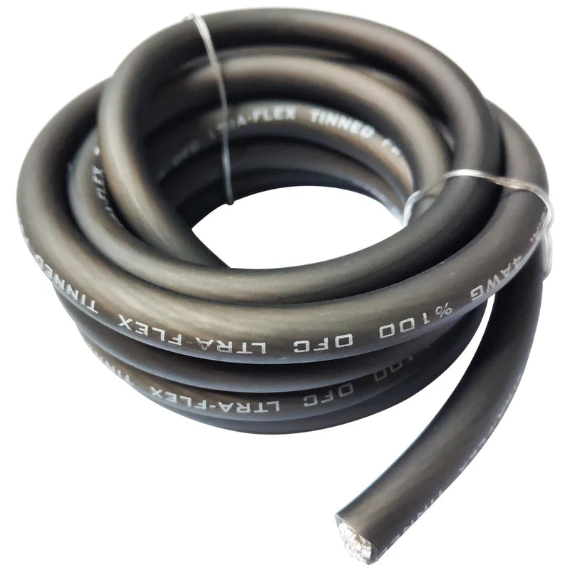 Massive Audio -P4-100G - 4 AWG 100 Foot Grey 100% Copper Oxygen Free Silv image 1