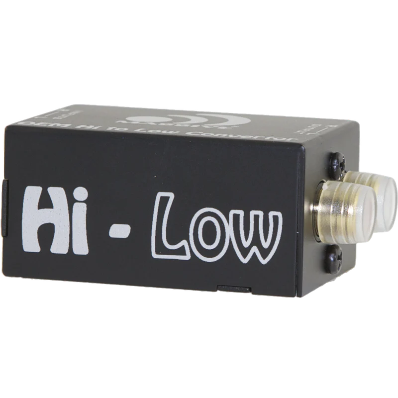 Massive Audio - HI-LOW - 2 Channel Hi-Low to RCA Converter image 1