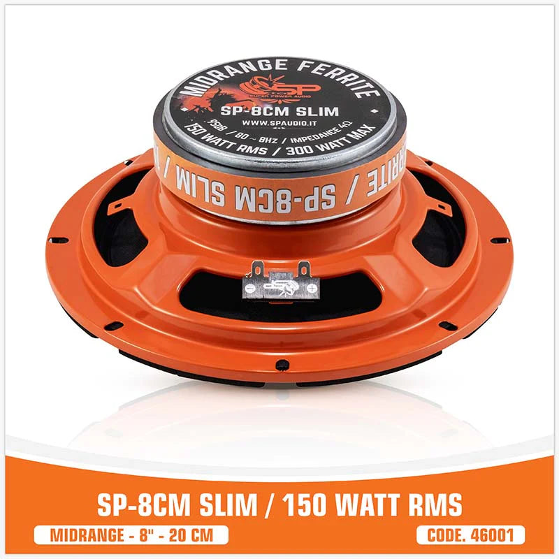 SP Audio - SP 8CM SLIM MIDRANGE SUPER SLIM 8"/20CM 150W RMS image 3