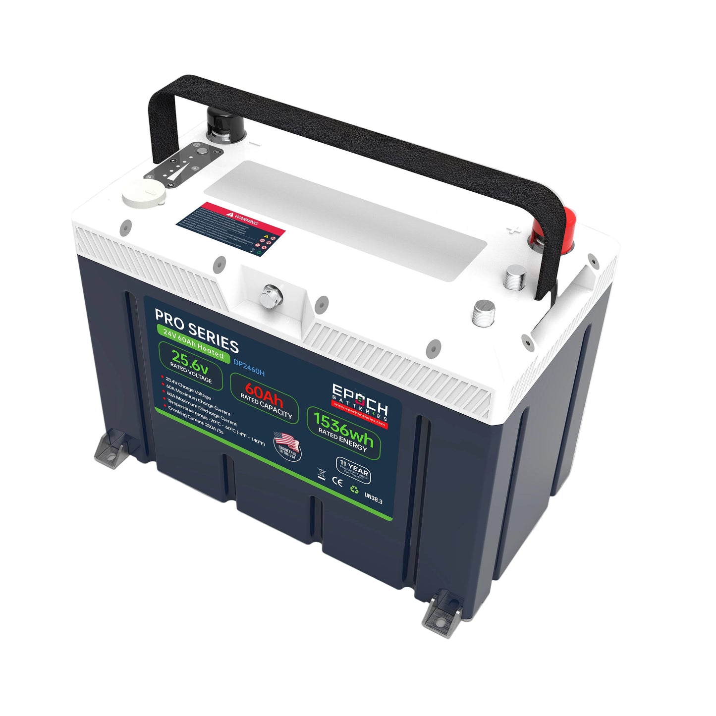 24V 60Ah Pro Series - Heated, Bluetooth & Victron Comms LiFePO4 Battery