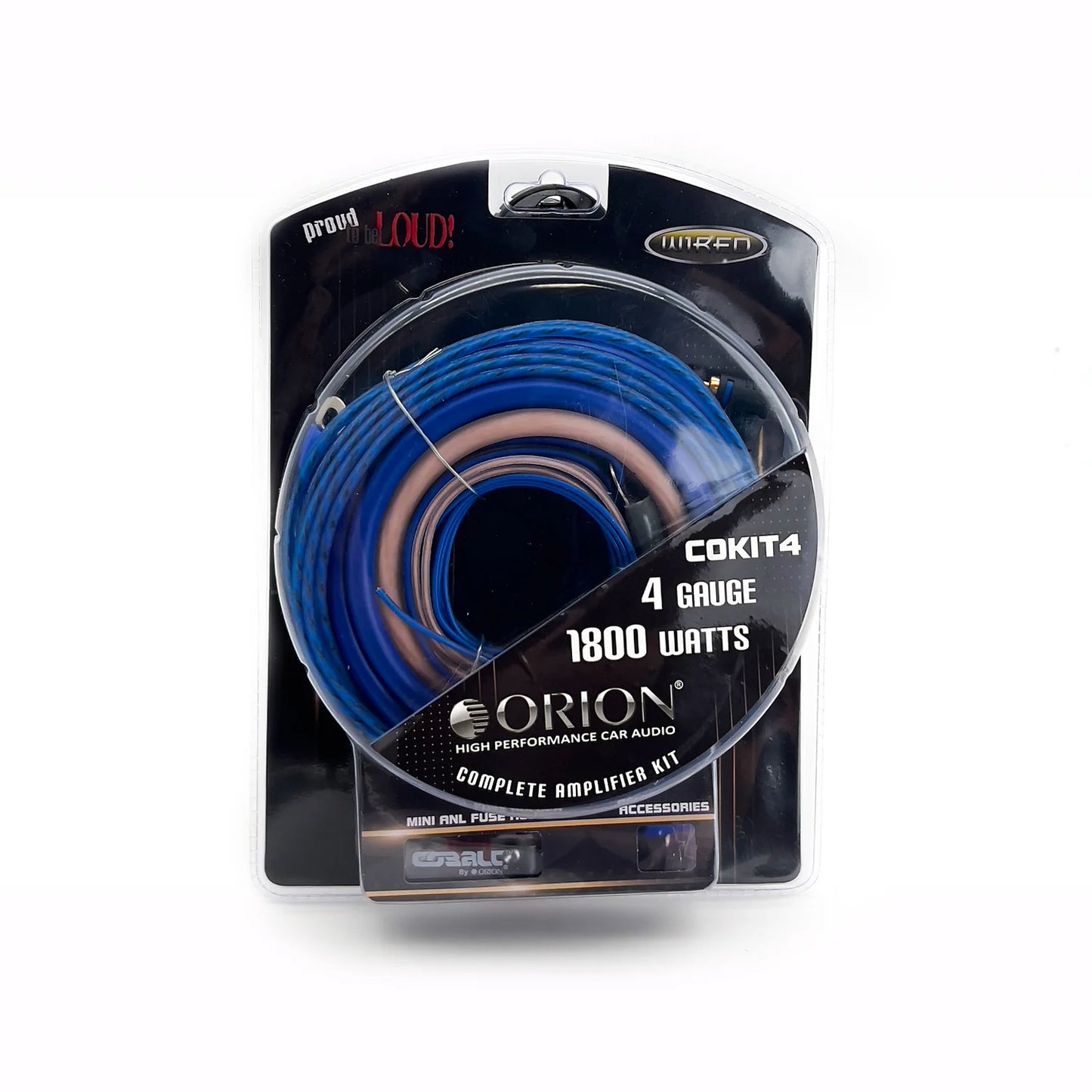 Orion - COKIT4 - 4 Gauge Cobalt COMPLETE AMPLIFIER KIT image 1