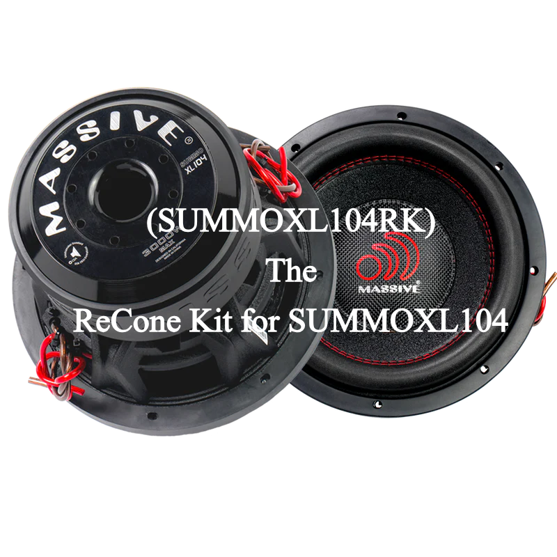 Massive Audio - SUMMOXL104RK - Recone kit for the SUMMOXL104 image 0