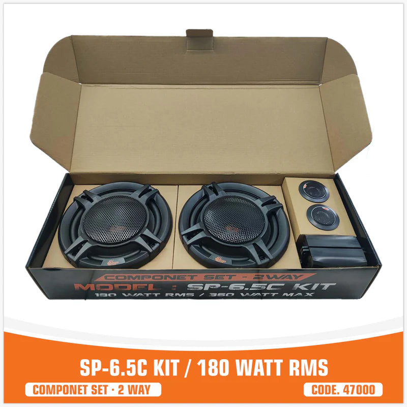 SP Audio - SP-6.5c kit (component set - 2way) • Nominal Diameter: 6.5˝ • Rated image 2