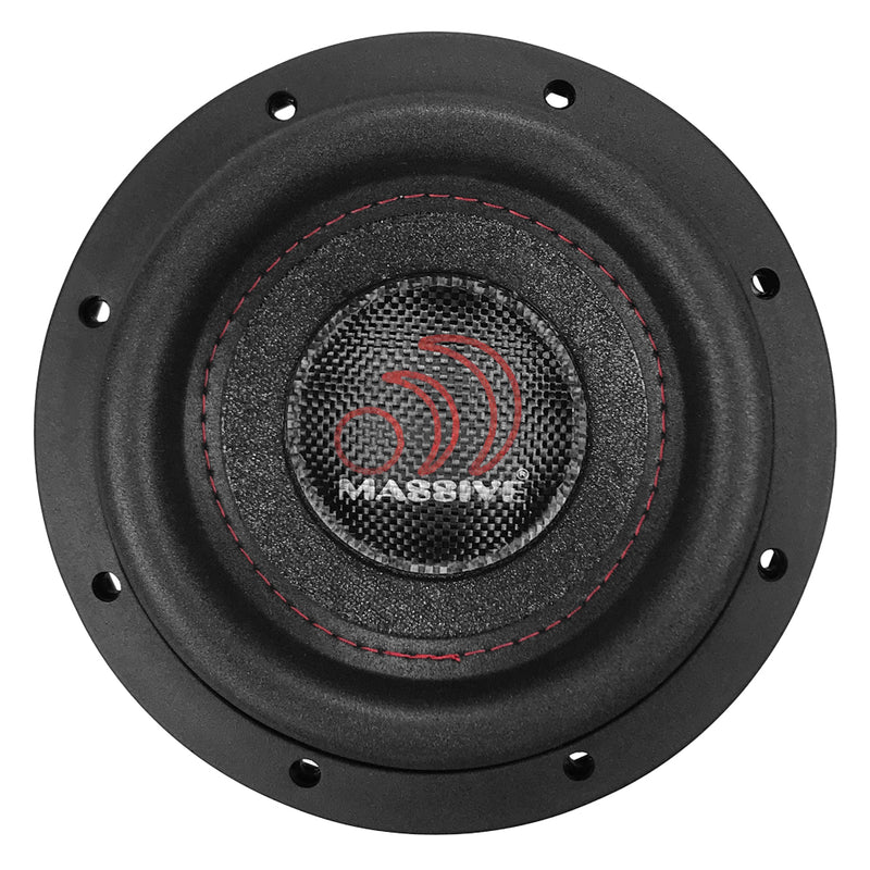 Massive Audio - SUMMO64S - 6" 200 Watts RMS Dual 4 Ohm, 1.5" V.C. Shallow Mount image 4