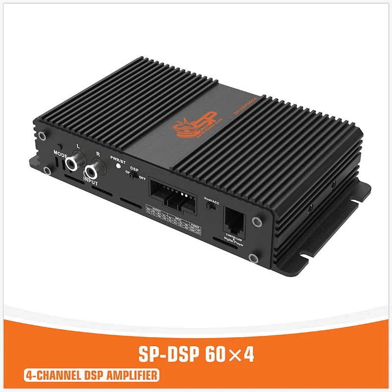 SP Audio - 60×4 DSP 4 Channel Amplifier
