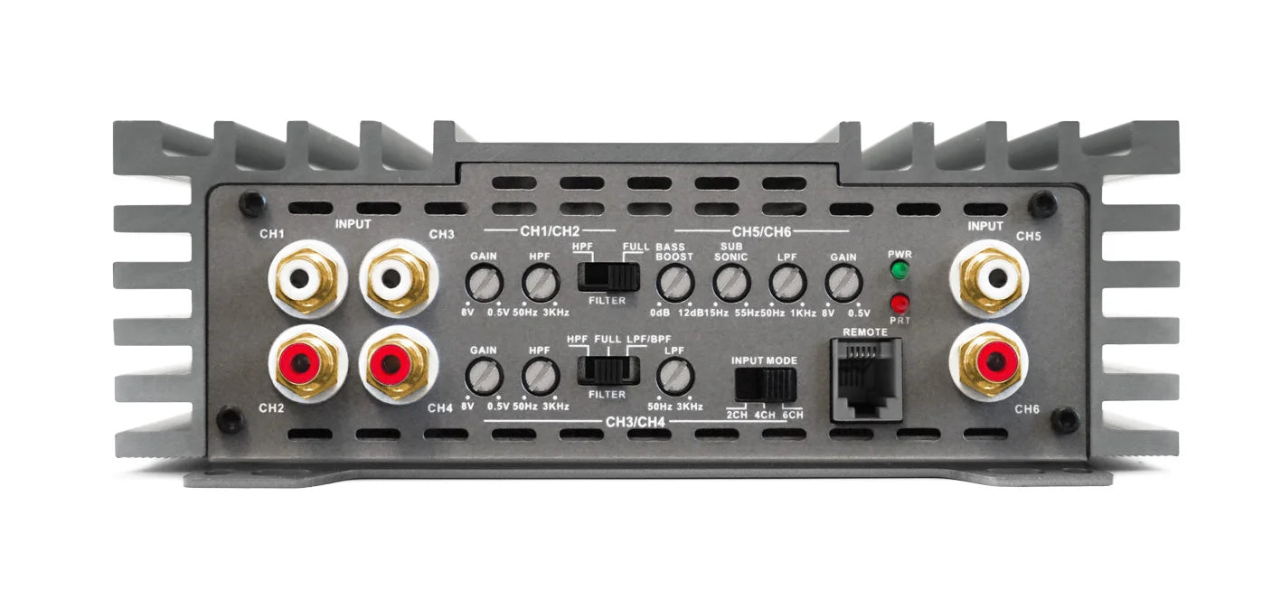 Zapco - Z-150.6 II 6-Ch. Class AB Sound Q Amplifier image 1