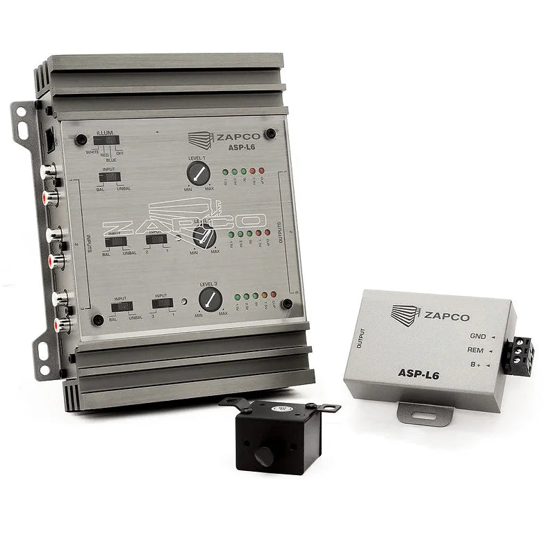 Zapco - ASP-L6 6-Ch. Signal Line Driver image 0