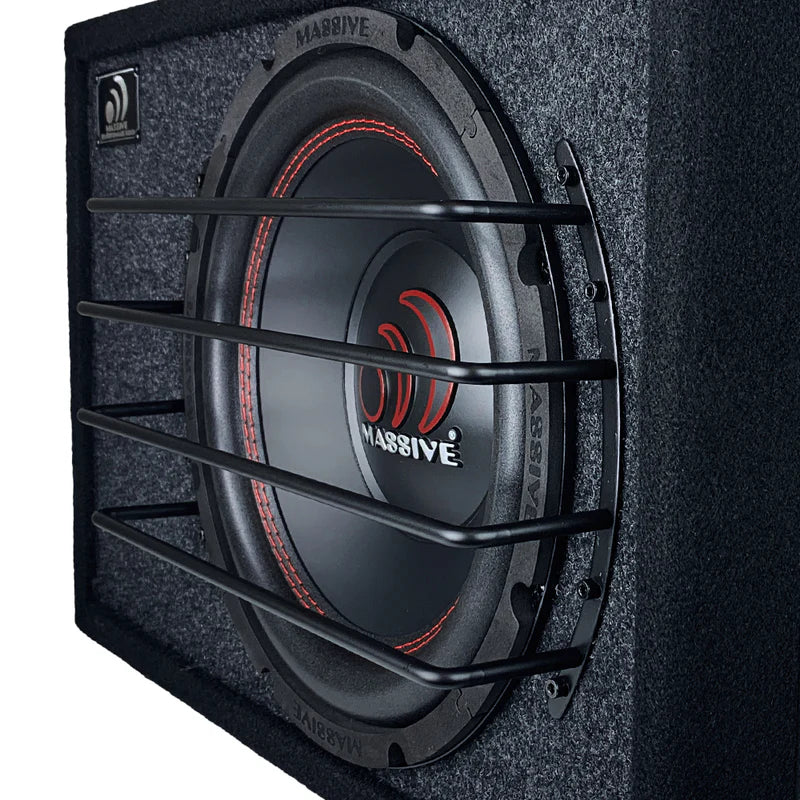 Massive Audio - GRILL10 - 10" Deep Anodized Steel Protective Subwoofer Grill image 3