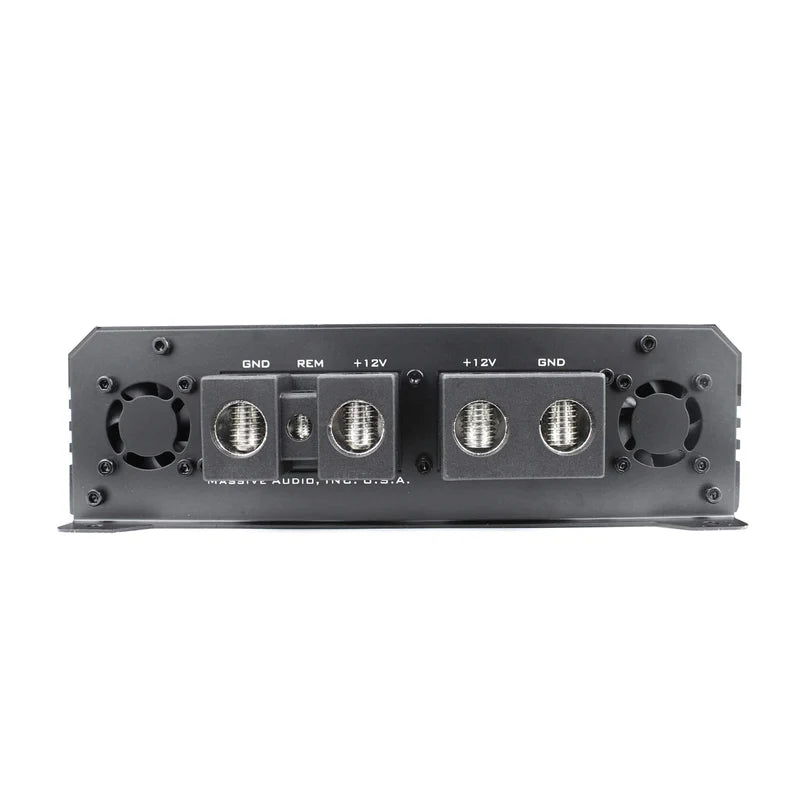 Massive Audio - H8000 - 8000 Watt RMS @ 1 Ohm Mono Block Hippo Series Amp image 1