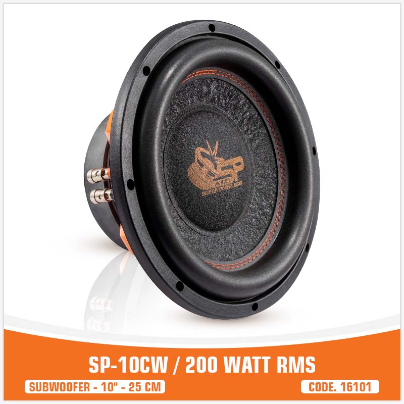 SP Audio - SP 10CW ENTRY LEVEL SUBWOOFER 10"/25CM 200W RMS image 1