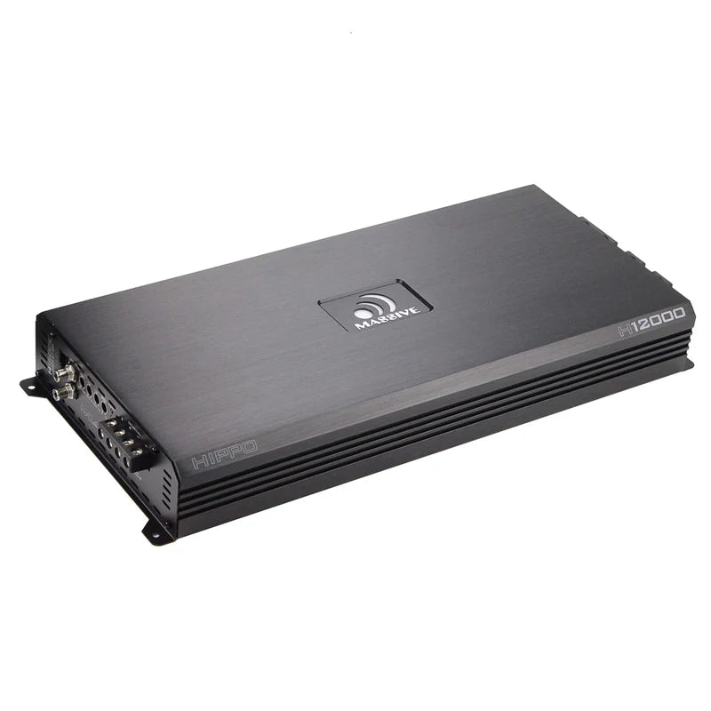 Massive Audio - H12000 - 12000 Watt RMS @ 1 Ohm Mono Block Hippo Series Amp image 3