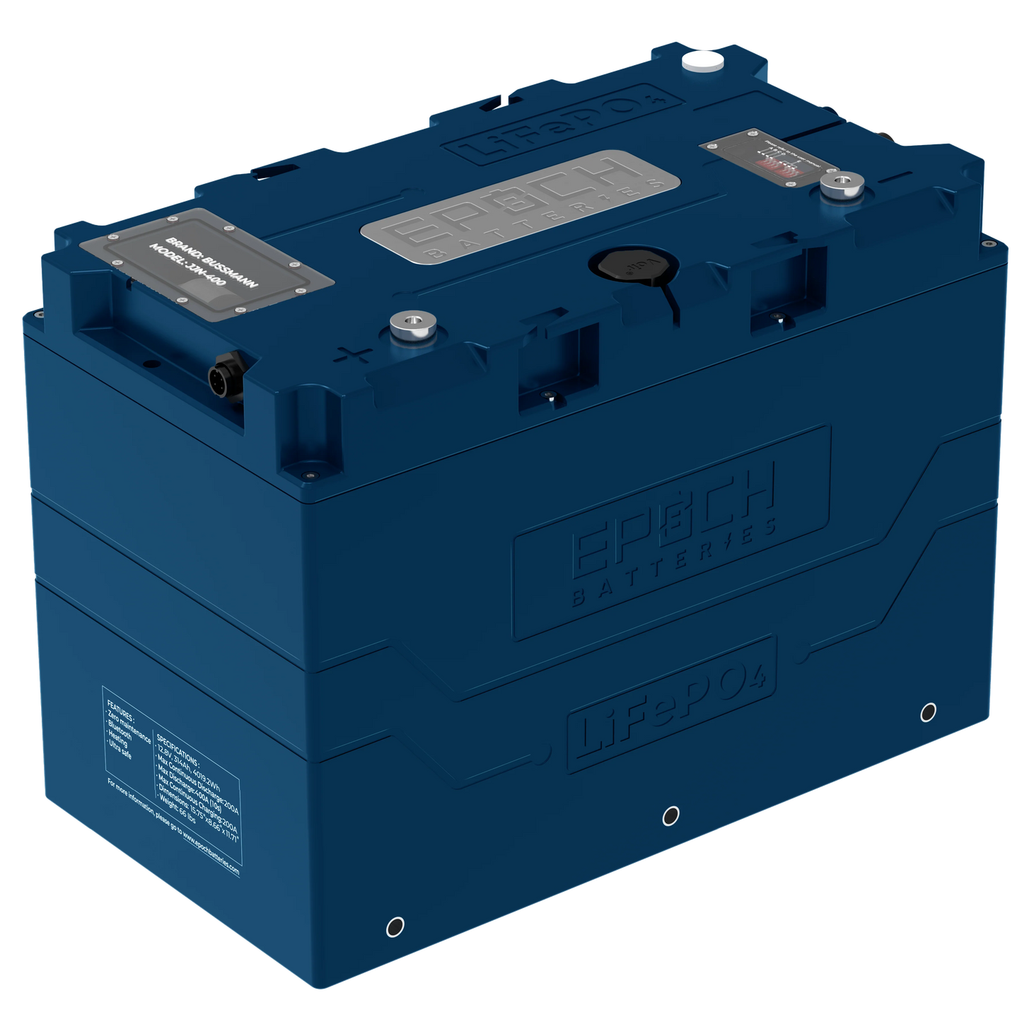 12V 314Ah V2-T Elite Series - Heated & Bluetooth & Victron Comms LiFePO4 Battery
