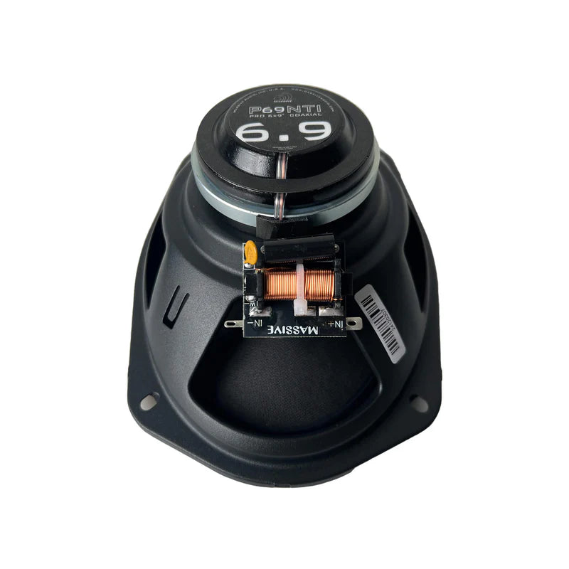Massive Audio -P69NTI - 6x9" 4 Ohm Coaxial Neo Weatherproof Speaker - 160w rms image 1