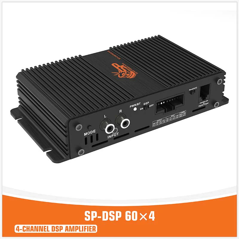 SP Audio - 60×4 DSP 4 Channel Amplifier