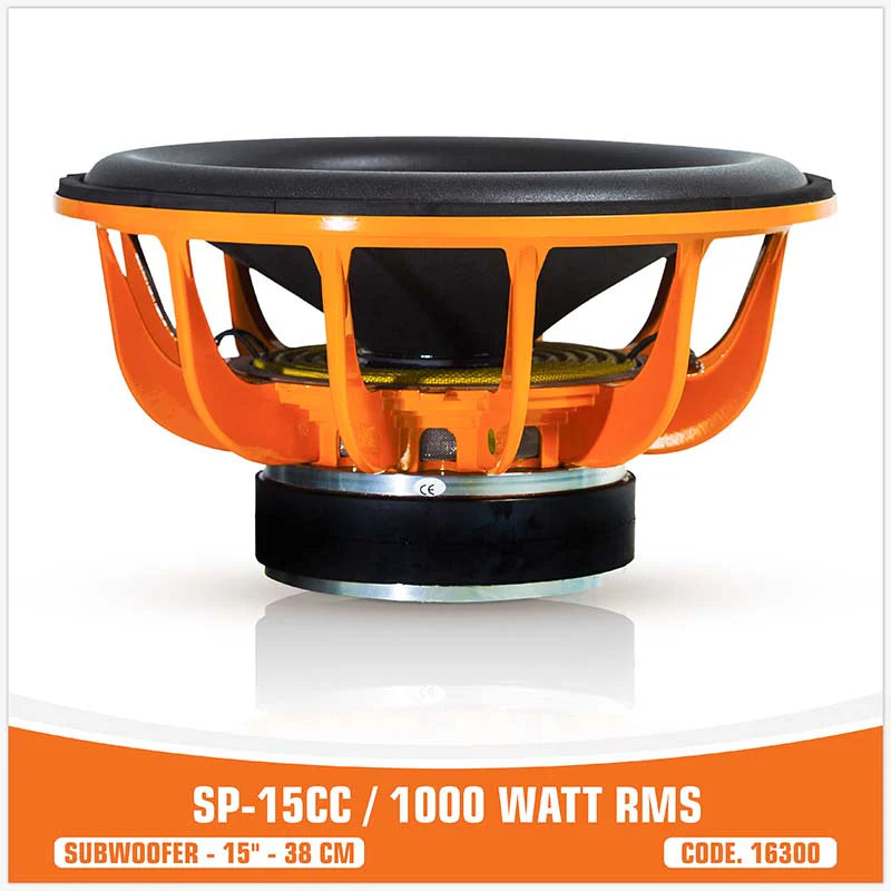SP Audio - SP 15CC SUBWOOFER 15"/38CM 1000W RMS image 2