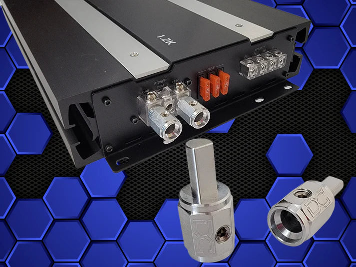 DC Audio - "OCT 4/4 WR" Octo Series 4awg to 4awg Wire ends for Amplifiers image 1