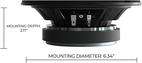 Orion - CSH65 - 6.5" Shallow Slim Midrange Speakers