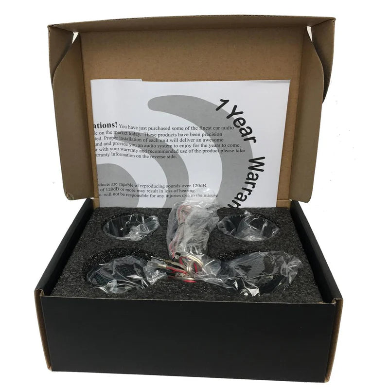 Massive Audio -CT2 - 60 Watts RMS Multi Mounting 28mm Silk Dome Tweeters image 2