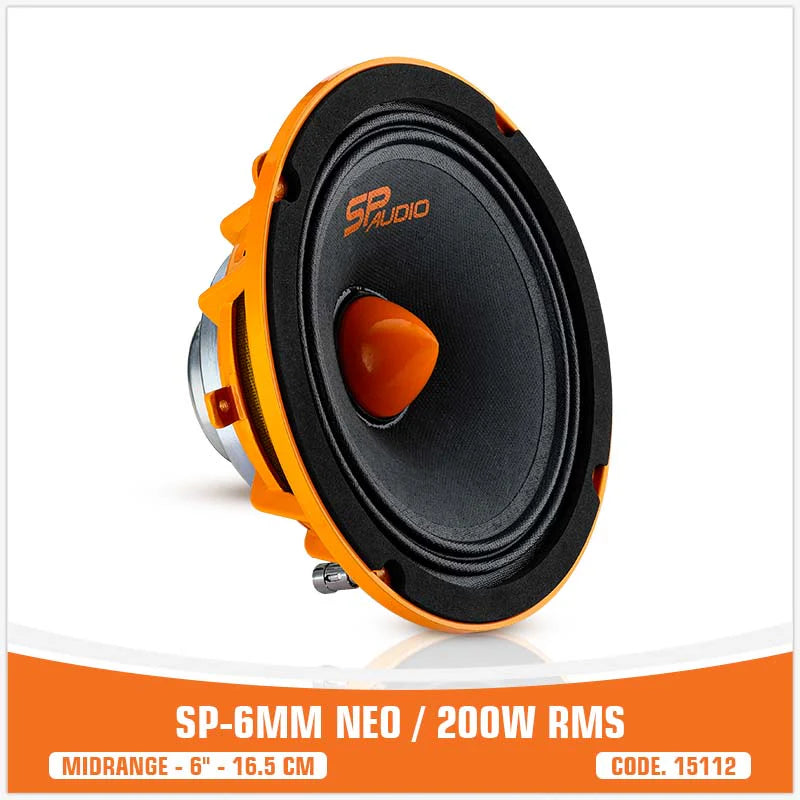 SP Audio - SP 6MM NEO MIDRANGE EXTREME 6,5"/16,5CM NEO MAGNET 200W RMS image 1