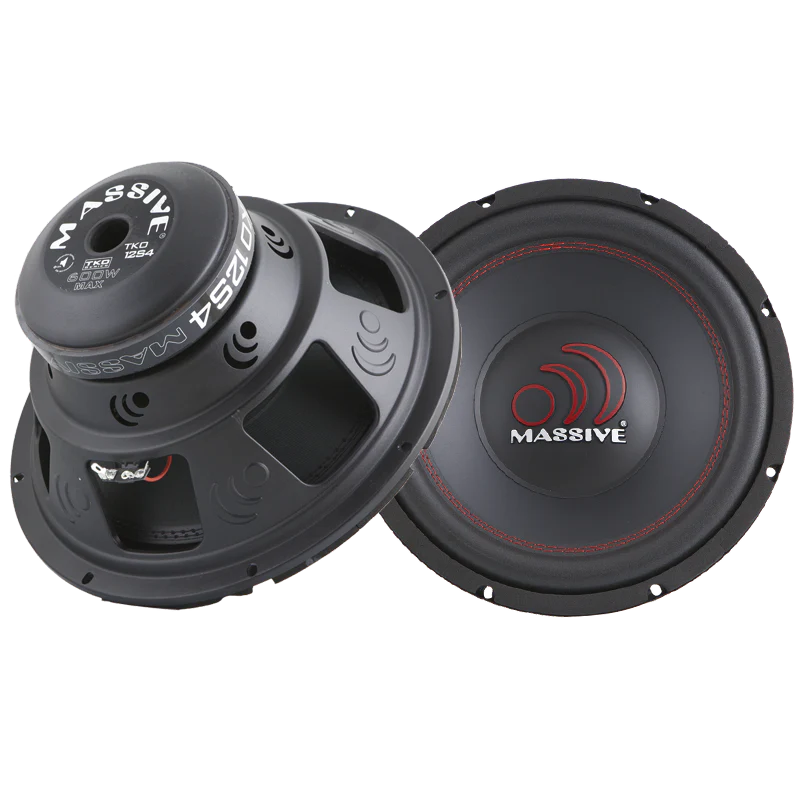 Massive Audio - TKO12S4 - 12" 300 Watts RMS Single 4 Ohm Subwoofer image 3