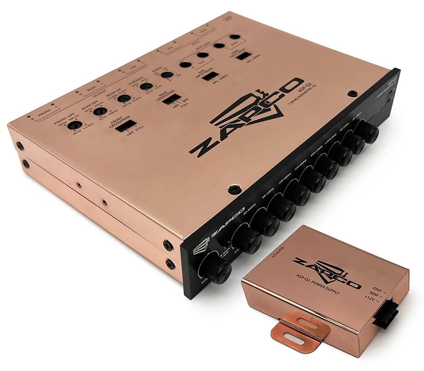 Zapco - ASP-Q2 7-Band Parametric EQ/Crossover image 0