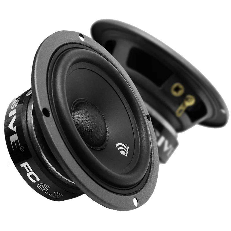 Massive Audio -FC6.3 - 6.5" High Quality 3-Way 150 Watts RMS Component Speaker image 2