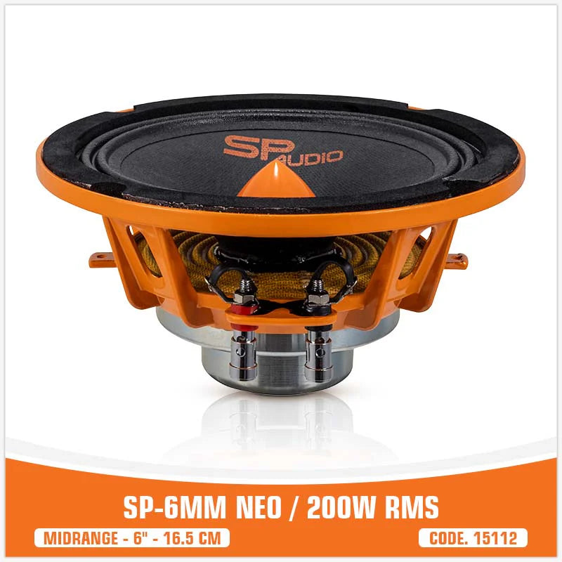 SP Audio - SP 6MM NEO MIDRANGE EXTREME 6,5"/16,5CM NEO MAGNET 200W RMS image 4